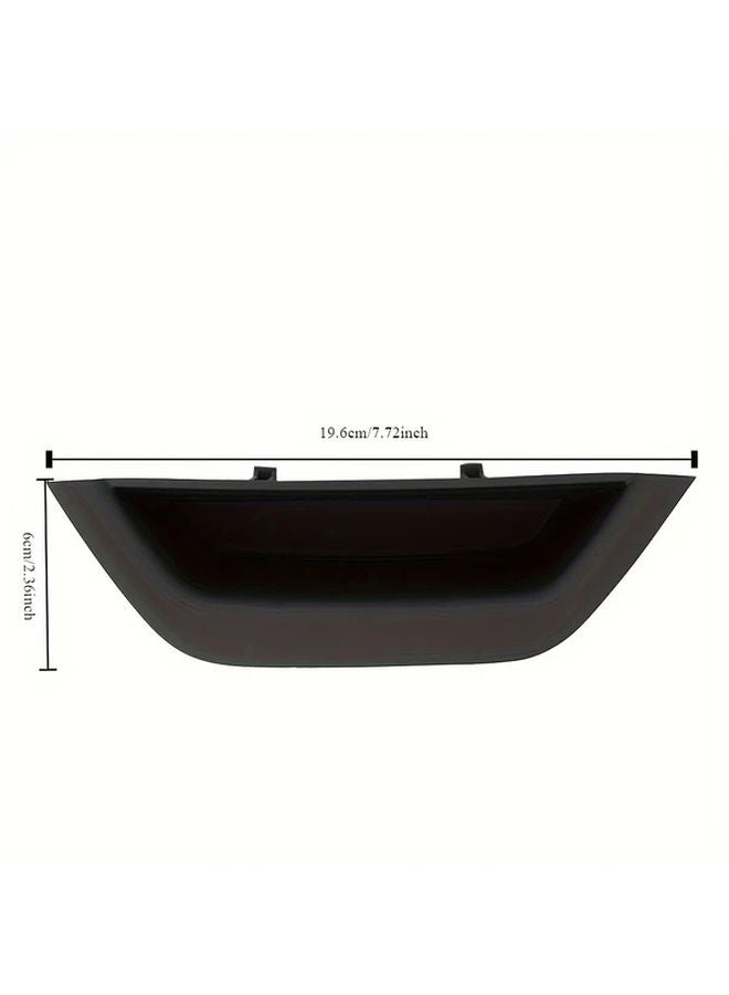 Carbon Fiber Door Pull Handle Armrest Panel Cover For BMW X3 X4 F25 F26 2011 2017 - Image 2